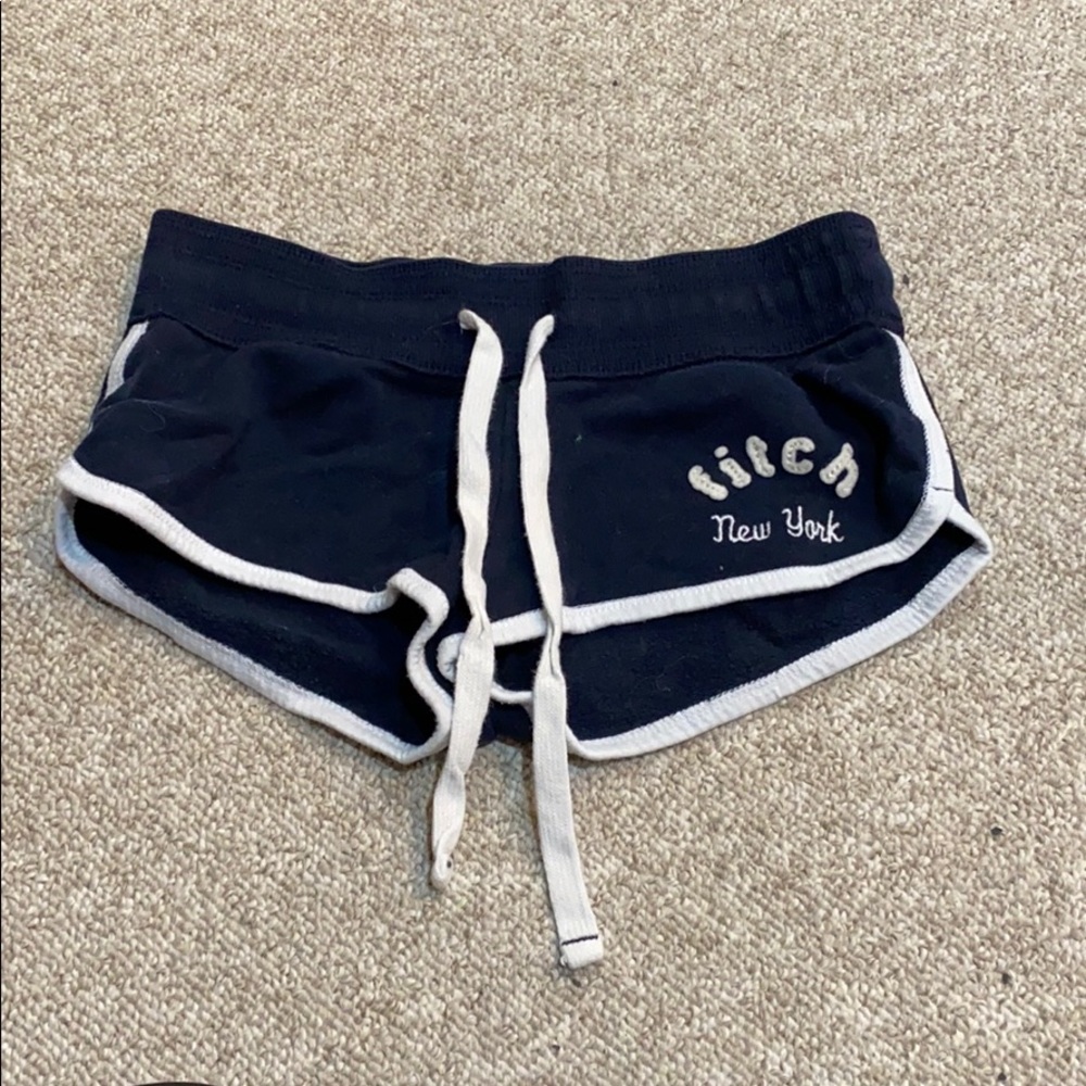 Abercrombie Kids navy blue shorts, size M kids